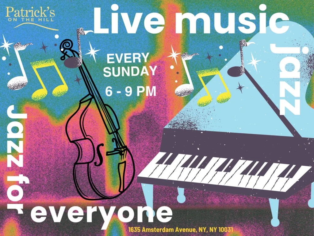 Sunday Jazz at Patrick's on the Hill